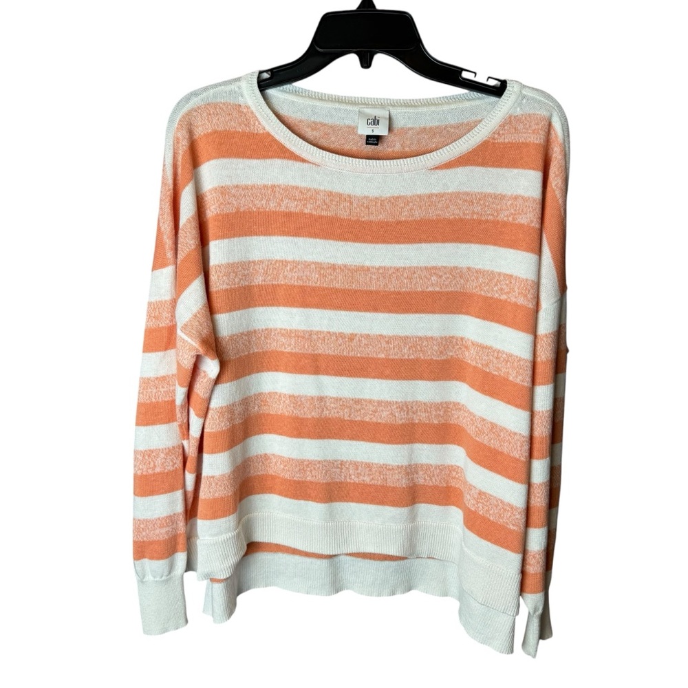 Cabi 6179 Swish Pullover Linen Blend Top - Small Oversized